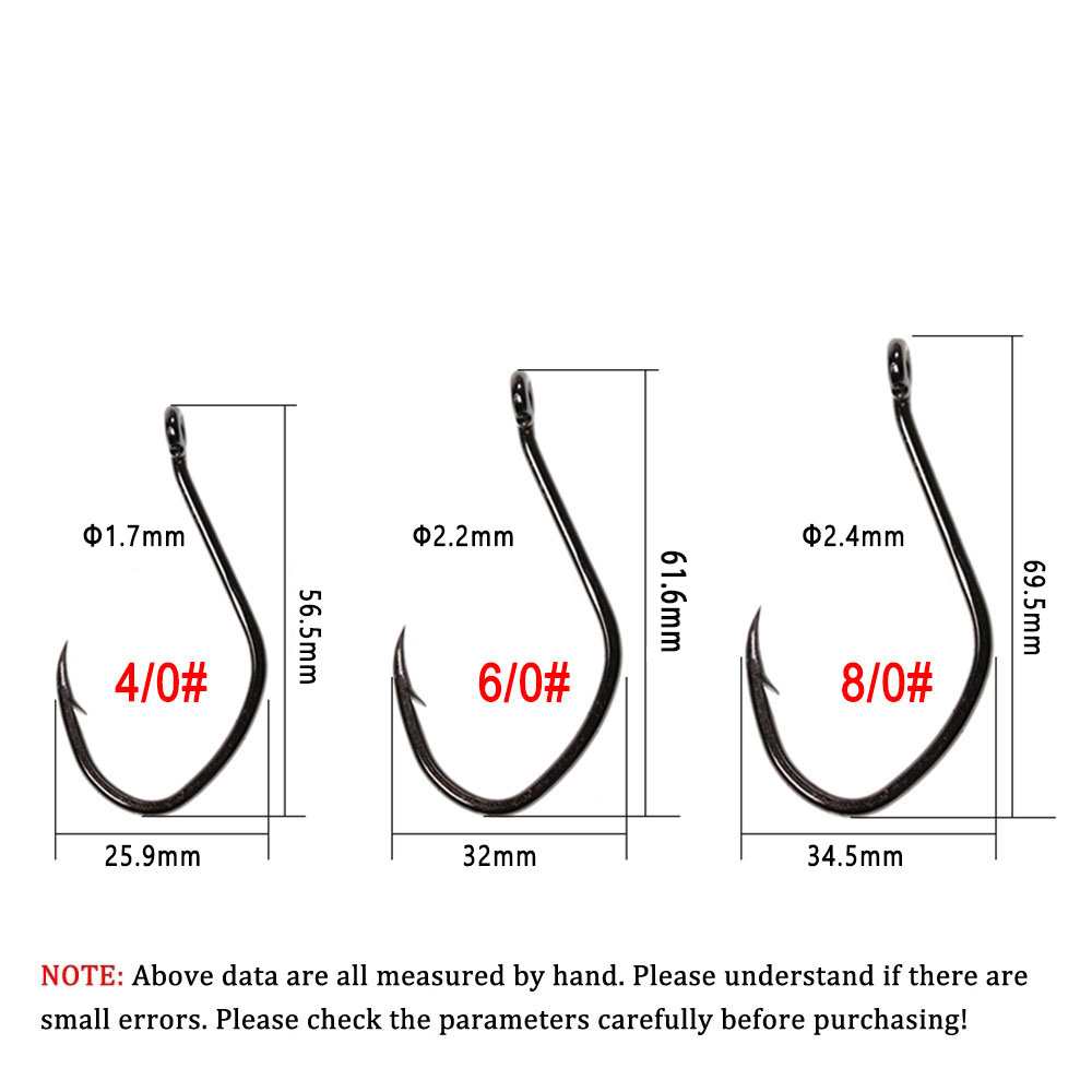 Wifreo 20pcs V Shape Catfish H – обзор и цена Fishing Hook Offset