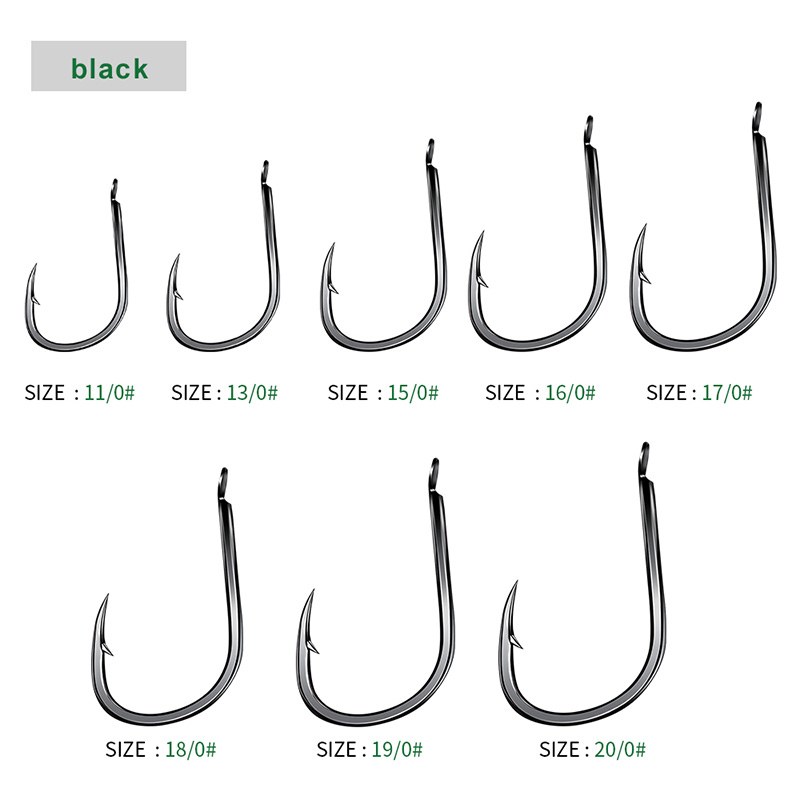PROBEROS 30Pcs High Carbon Ste – обзор и цена Fishing Hook Offset