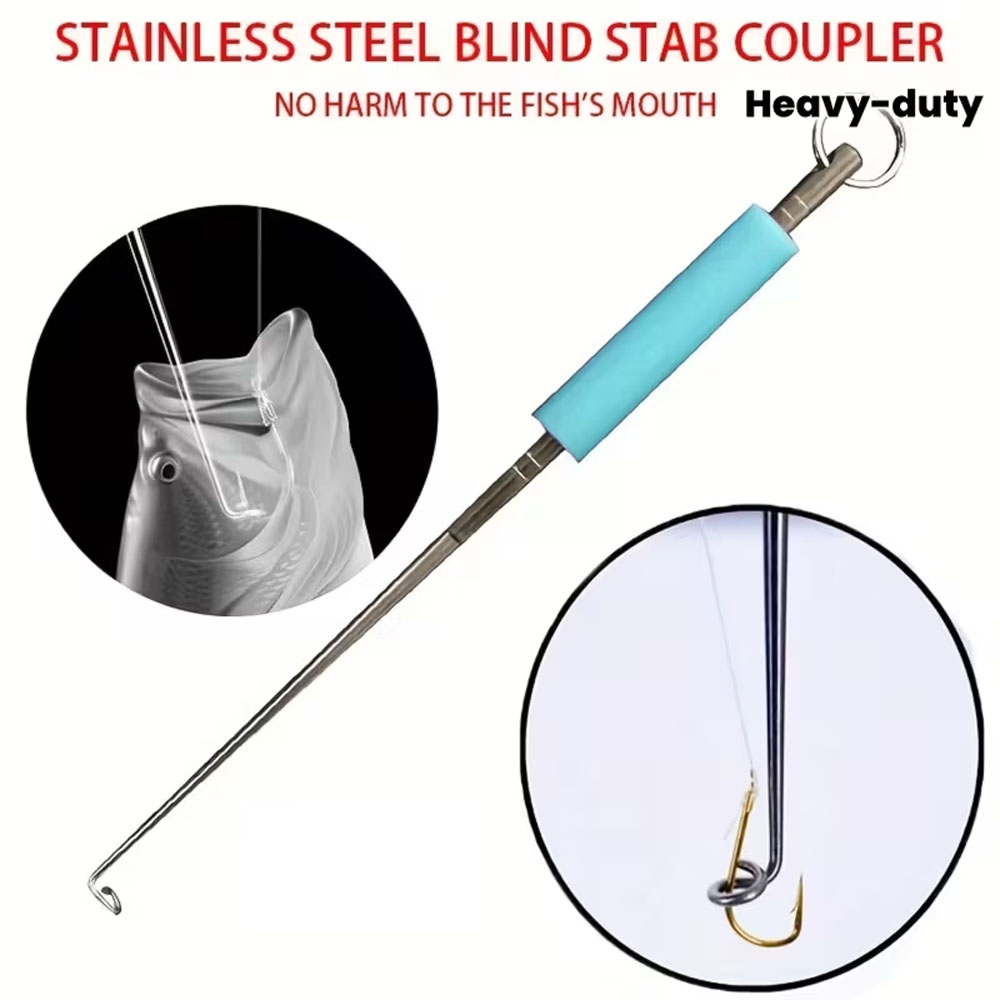 Heavy-Duty Stainless Steel Dee – обзор и цена Fishing Hook Size
